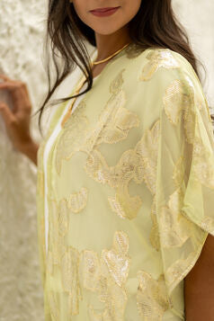 Fayrouz kimono ( Lemon colour)