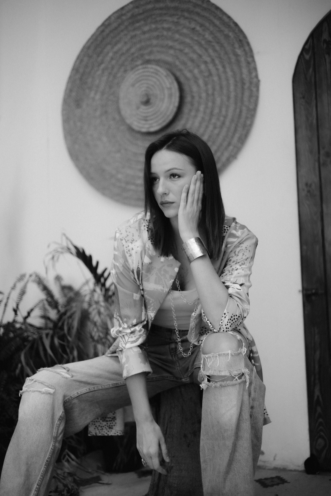 purple x pink jacket