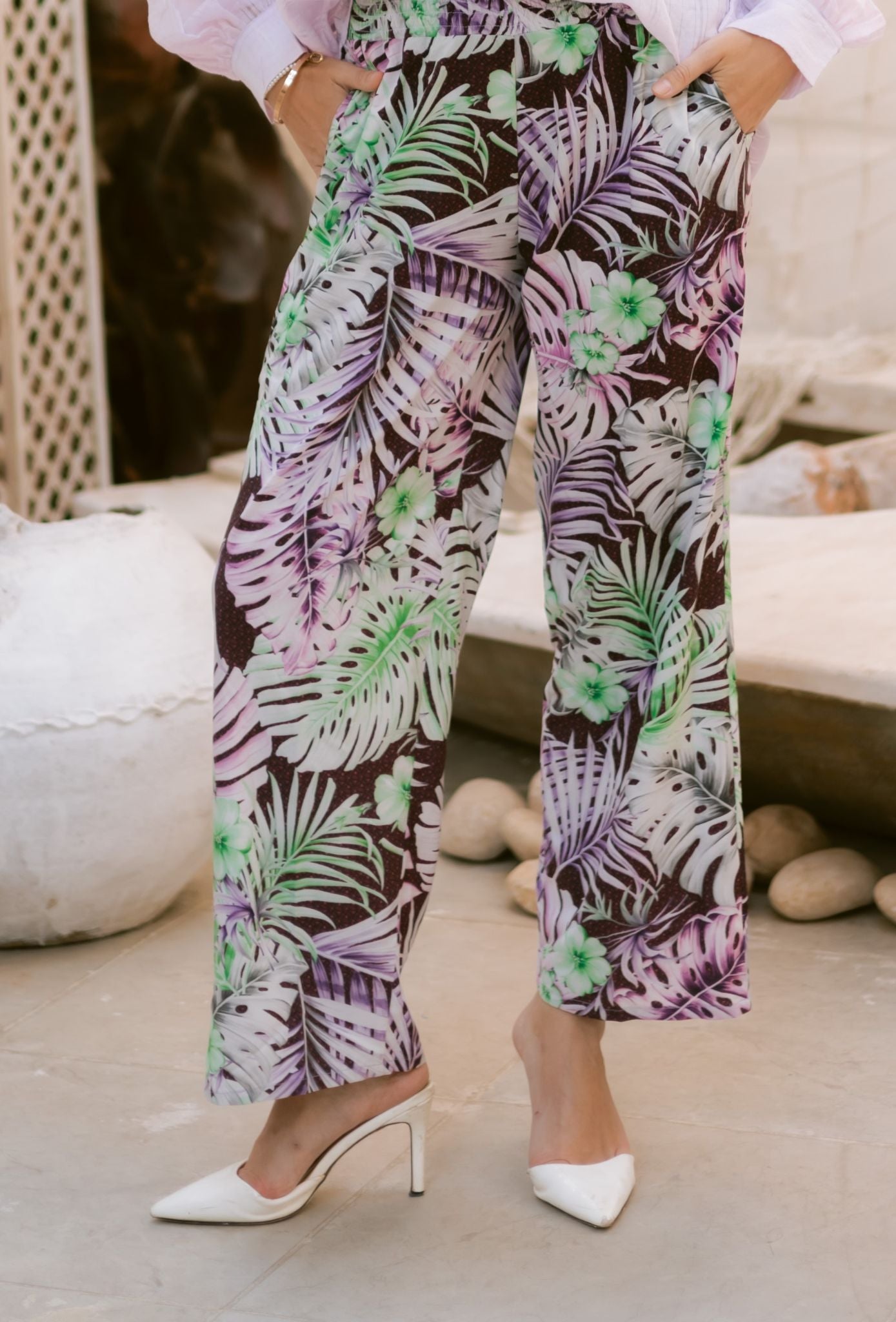 Floral pants