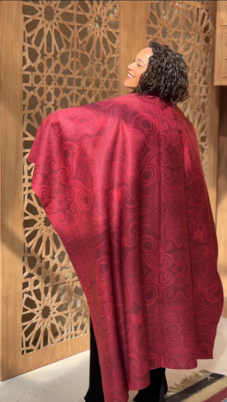 Arabesque Square shawl