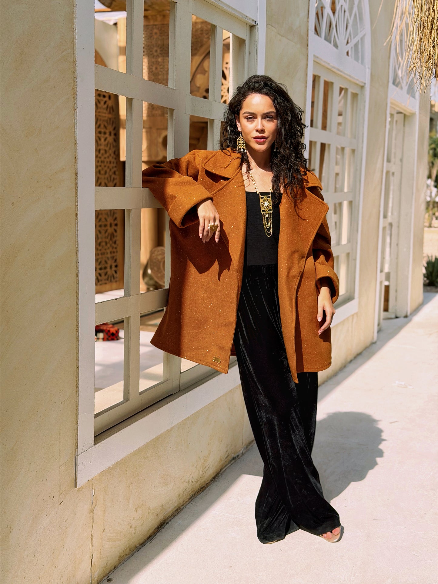 Rawia jacket (camel colour )