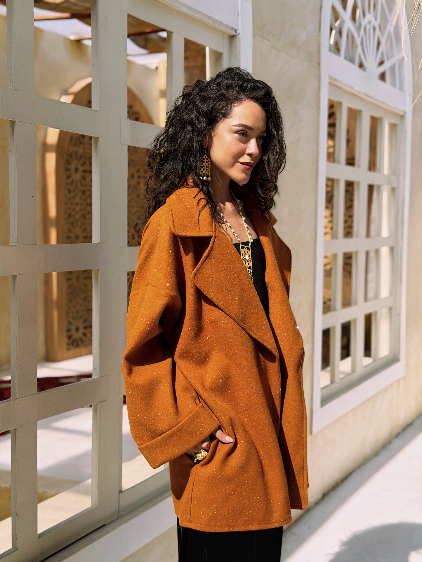 Rawia jacket (camel colour )