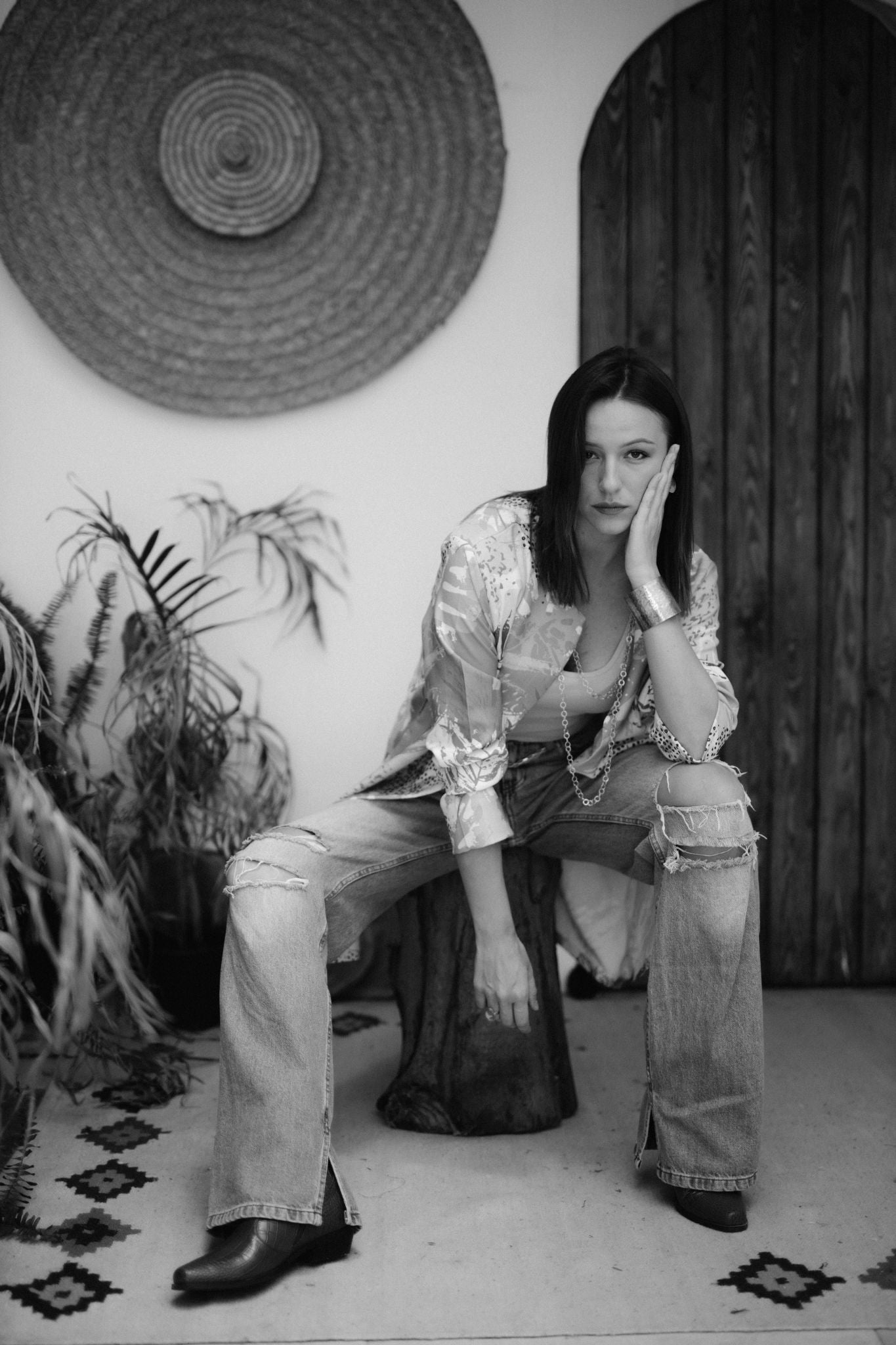 purple x pink jacket