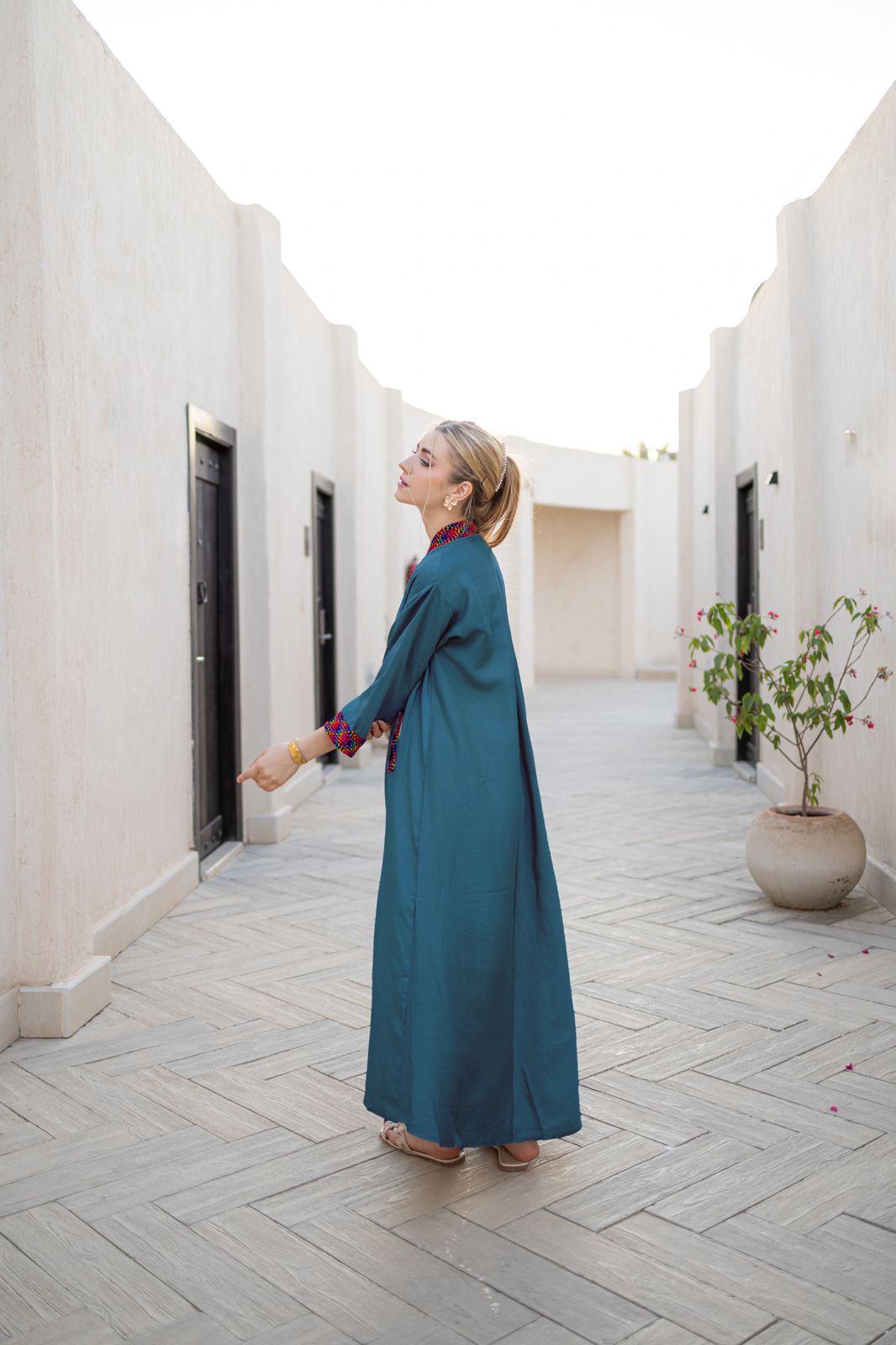 Nadine dress(Blue colour )