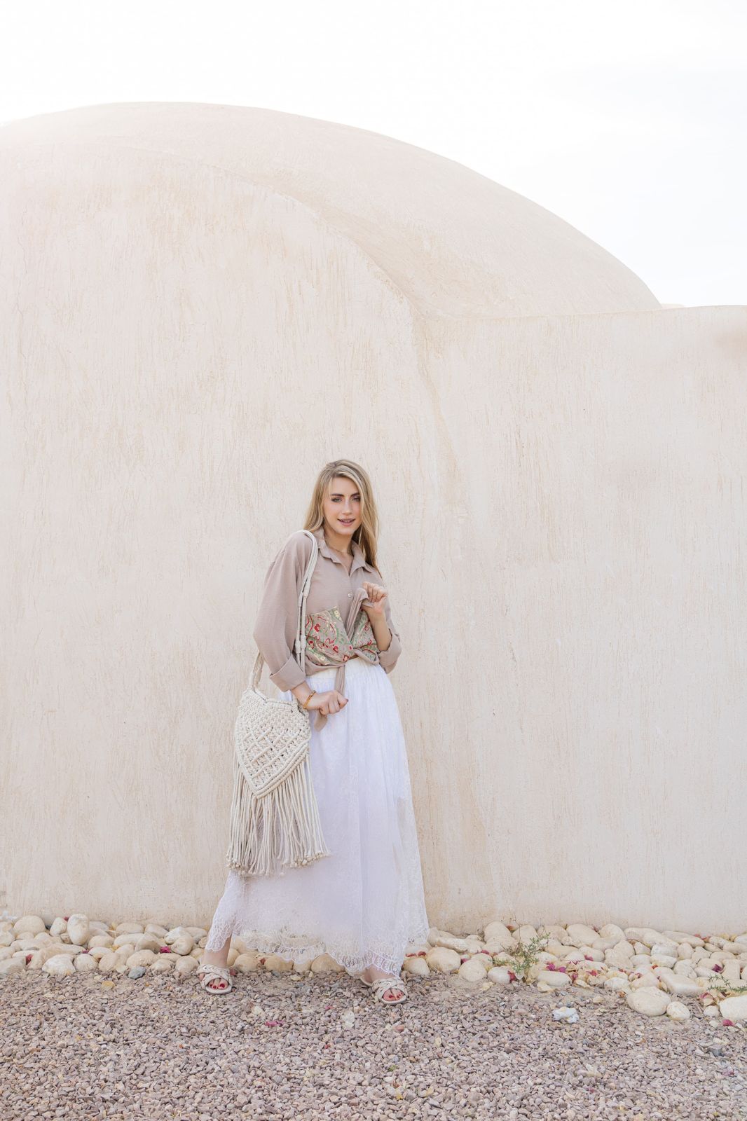 French lace skirt